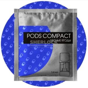 Капсула  Pods Compact для Logic 1,5% Лесные ягоды купить с доставкой в СПб, по России и СНГ. Цена. Изображение №12. 