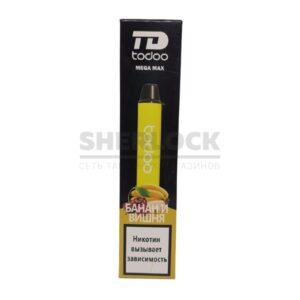 Электронная сигарета TODOO MEGA MAX 2500 (Банан вишня) купить с доставкой в СПб, по России и СНГ. Цена. Изображение №36. 