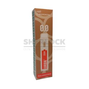 Электронная сигарета URBN ZERO 1500 (Чай с молоком) без никотина купить с доставкой в СПб, по России и СНГ. Цена. Изображение №34. 