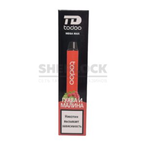 Электронная сигарета TODOO MEGA MAX 2500 (Гуава Малина) купить с доставкой в СПб, по России и СНГ. Цена. Изображение №9. 