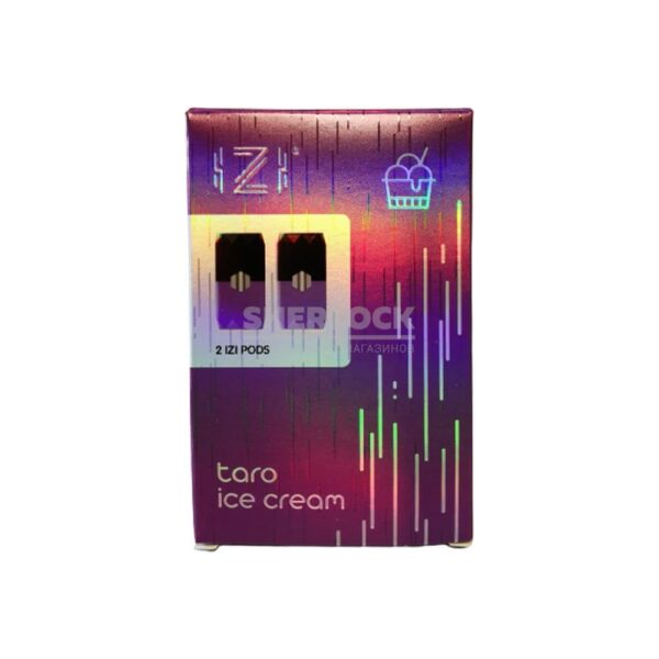 Картридж IZI 2 Мороженое Таро (Taro Ice Cream) купить с доставкой в СПб, по России и СНГ. Цена. Изображение №8. 