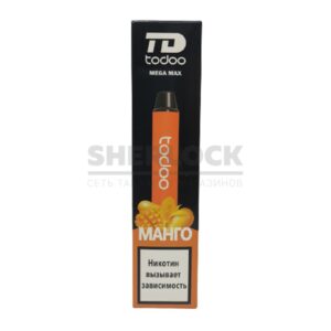 Электронная сигарета TODOO MEGA MAX 2500 (Гуава Малина) купить с доставкой в СПб, по России и СНГ. Цена. Изображение №6. 