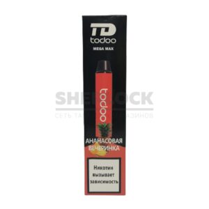 Электронная сигарета TODOO MEGA MAX 2500 (Ананасовая вечеринка) купить с доставкой в СПб, по России и СНГ. Цена. Изображение №15. 