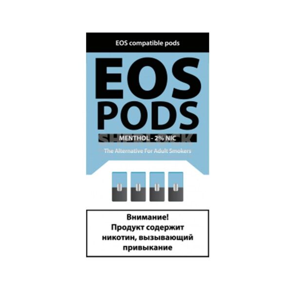 Капсулы EOS Pods Ментол (10 шт в бл) купить с доставкой в СПб, по России и СНГ. Цена. Изображение №8. 