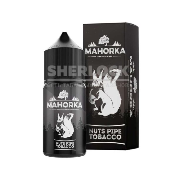 Жидкость Mahorka Strong Nuts Pipe Tobacco (Ореховый табак) купить с доставкой в СПб, по России и СНГ. Цена. Изображение №8. 