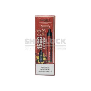 Электронная сигарета HQD LUX 1500 x2 (Ванильная кола) купить с доставкой в СПб, по России и СНГ. Цена. Изображение №19. 