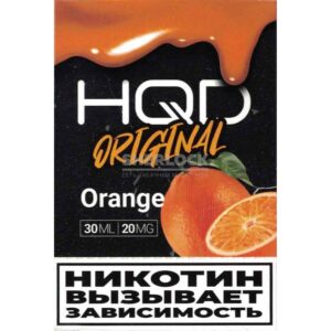 HQD Original 30 мл  (Апельсин) купить с доставкой в СПб, по России и СНГ. Цена. Изображение №9. 