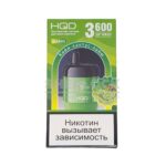 Электронная сигарета HQD BANG 3600 (Киви Кактус Лайм) купить с доставкой в СПб, по России и СНГ. Цена. Изображение №11. 