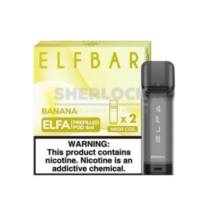 Картридж Elf Bar Elfa - Banana (Банан) купить с доставкой в СПб, по России и СНГ. Цена. Изображение №30. 