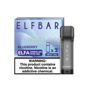 Картридж Elf Bar Elfa - Blueberry (Черника) купить с доставкой в СПб, по России и СНГ. Цена. Изображение №30. 