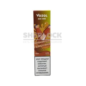 Электронная сигарета VOZOL BAR 3000 (Апельсиновая содовая) купить с доставкой в СПб, по России и СНГ. Цена. Изображение №8. 