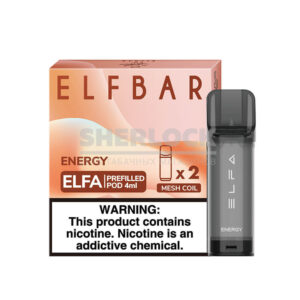 Картридж Elf Bar Elfa - Energy (Энергетик) купить с доставкой в СПб, по России и СНГ. Цена. Изображение №18. 