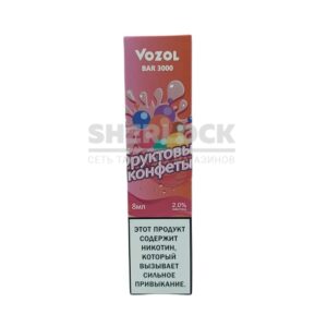 Электронная сигарета VOZOL BAR 3000 (Фруктовые конфеты) купить с доставкой в СПб, по России и СНГ. Цена. Изображение №14. 