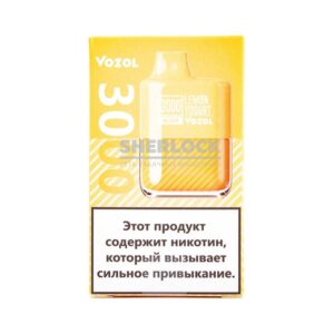 Электронная сигарета VOZOL ALIEN 3000 (Лимонный йогурт) купить с доставкой в СПб, по России и СНГ. Цена. Изображение №16. 