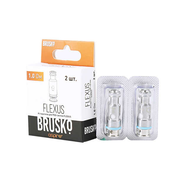 Испаритель Brusko FLEXUS AF Mesh Coil 1 Ом (2 шт) купить с доставкой в СПб, по России и СНГ. Цена. Изображение №8. 