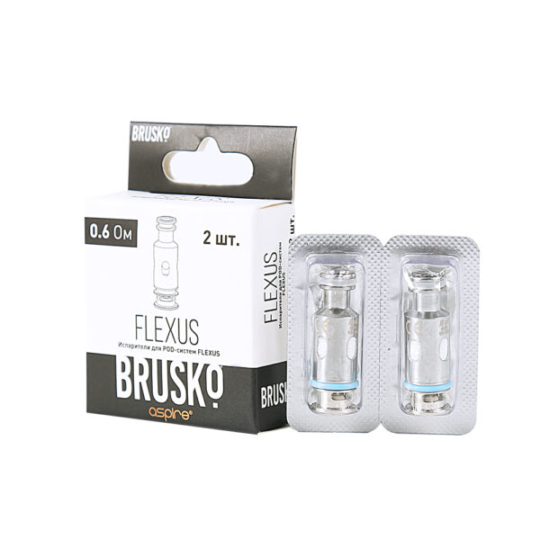 Испаритель Brusko FLEXUS AF Mesh Coil 0.6 Ом (2 шт) купить с доставкой в СПб, по России и СНГ. Цена. Изображение №8. 