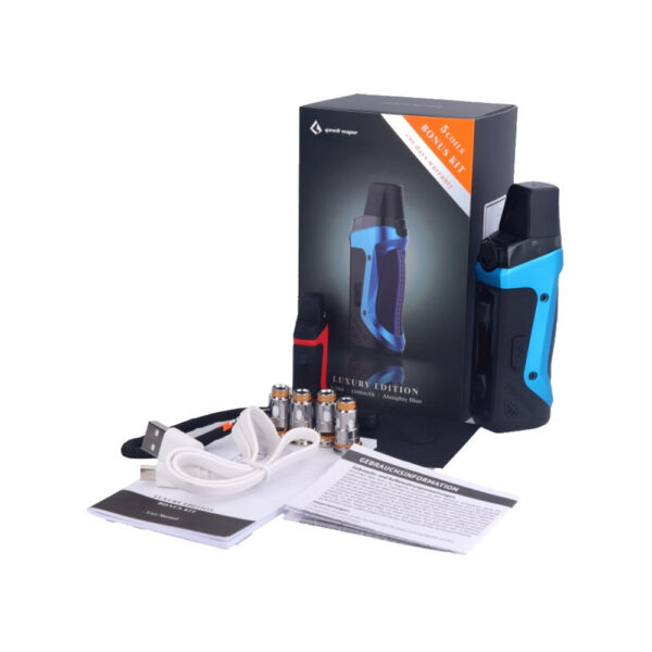 GeekVape Aegis Boost Kit Luxury Edition 1500mAh (Silver) купить с доставкой в СПб, по России и СНГ. Цена. Изображение №10. 