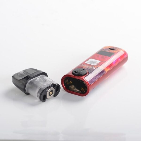 Smok Novo 4 Pod Kit 800mAh (Red Stabilizing Wood) купить с доставкой в СПб, по России и СНГ. Цена. Изображение №15. 