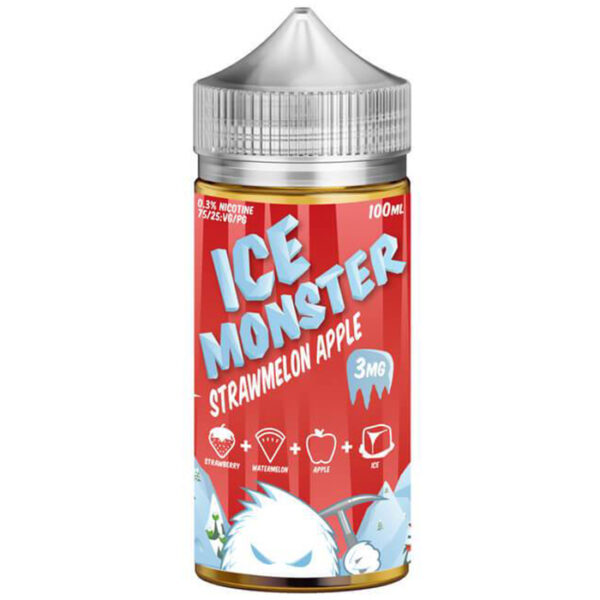 Жидкость Ice Monster StrawMelon Apple (100 мл) купить с доставкой в СПб, по России и СНГ. Цена. Изображение №8. 