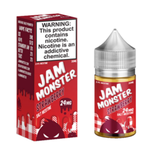 Жидкость Jam Monster Salt Strawberry (30 мл) купить с доставкой в СПб, по России и СНГ. Цена. Изображение №8. 