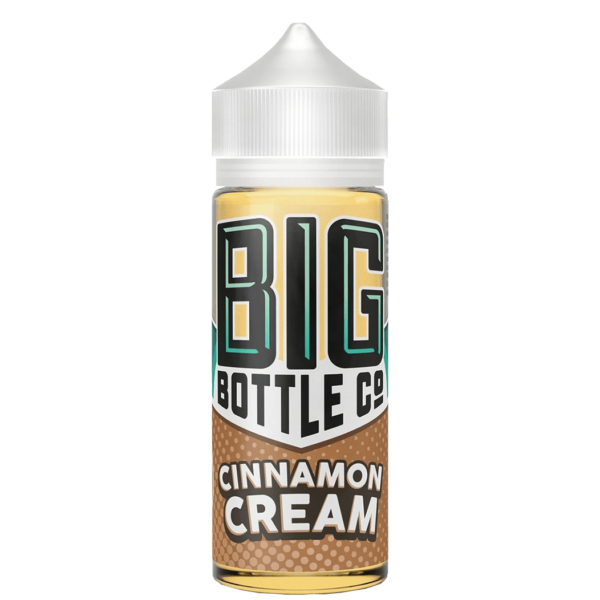 Жидкость Big Bottle Cinnamon Cream (120мл) купить с доставкой в СПб, по России и СНГ. Цена. Изображение №9. 