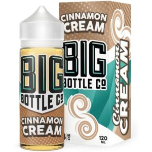 Жидкость Big Bottle Cinnamon Cream (120мл) купить с доставкой в СПб, по России и СНГ. Цена. Изображение №31. 