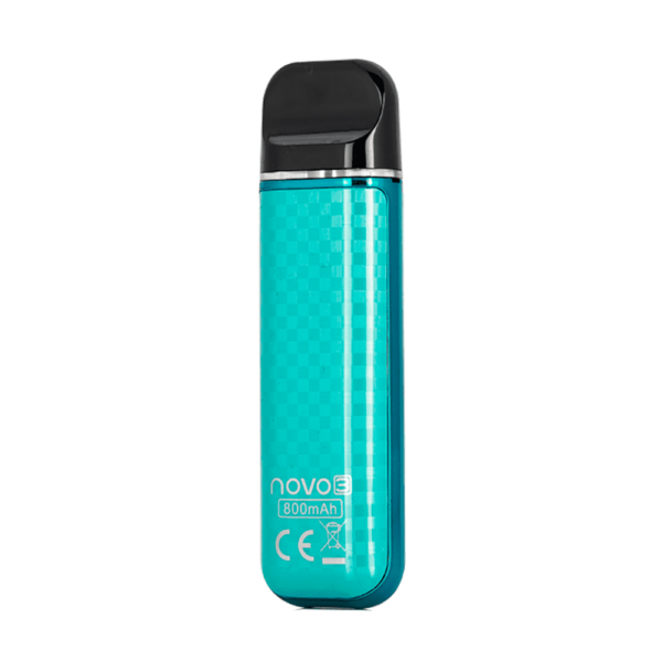 Smok Novo 3 Pod Kit 800mAh (Tiffany Blue Carbon) купить с доставкой в СПб, по России и СНГ. Цена. Изображение №8. 