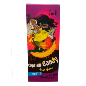 Жидкость Captain Candy Jack Sour Worms (100 мл) купить с доставкой в СПб, по России и СНГ. Цена. Изображение №7. 