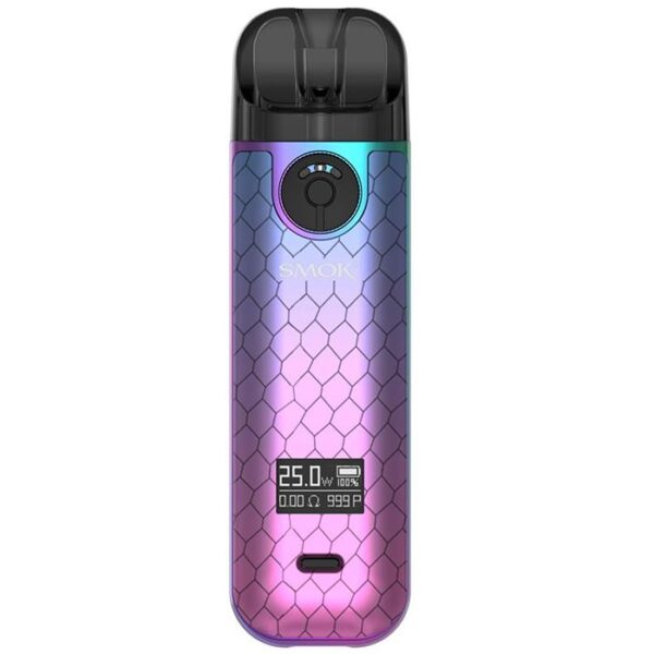 Smok Novo 4 Pod Kit 800mAh (Cyan Pink Cobra) купить с доставкой в СПб, по России и СНГ. Цена. Изображение №10. 