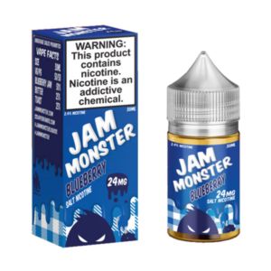 Жидкость Jam Monster Salt Blueberry (30 мл) купить с доставкой в СПб, по России и СНГ. Цена. Изображение №12. 
