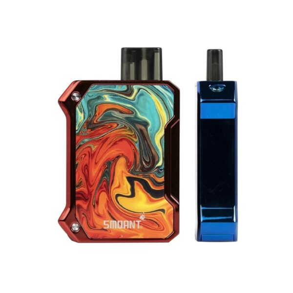 Smoant Battlestar Baby 750mAh (Blue) купить с доставкой в СПб, по России и СНГ. Цена. Изображение №12. 