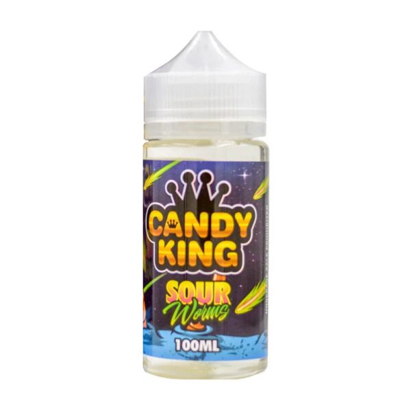 Жидкость Candy King Sour Worms (100 мл) купить с доставкой в СПб, по России и СНГ. Цена. Изображение №8. 