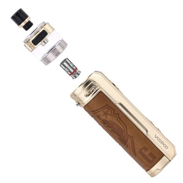 Voopoo Drag X PnP-X 80W Kit (Shield Gold) купить с доставкой в СПб, по России и СНГ. Цена. Изображение №17. 