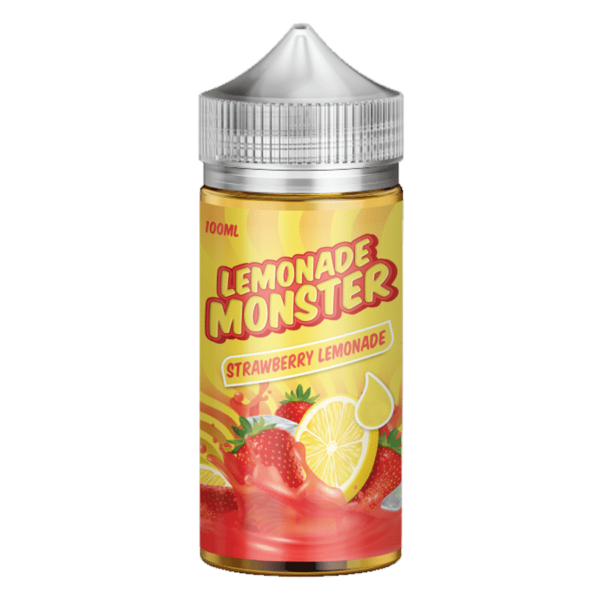 Жидкость Lemonade Monster Strawberry (100 мл) купить с доставкой в СПб, по России и СНГ. Цена. Изображение №8. 