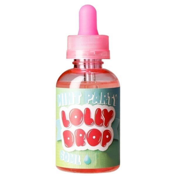 Жидкость Lolly Drop Mint Party (60 мл) купить с доставкой в СПб, по России и СНГ. Цена. Изображение №8. 