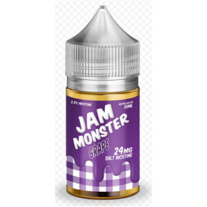 Жидкость Jam Monster Salt Grape (30 мл) купить с доставкой в СПб, по России и СНГ. Цена. Изображение №16. 