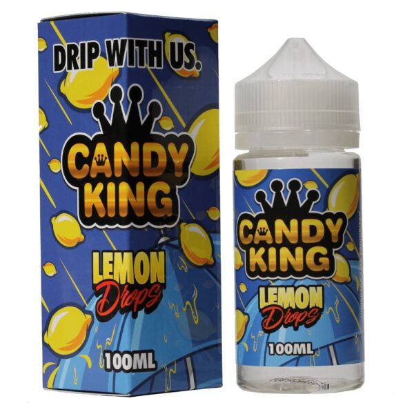 Жидкость Candy King Lemon Drops (100 мл) купить с доставкой в СПб, по России и СНГ. Цена. Изображение №8. 