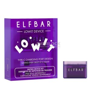 POD-система Elf Bar Lowit (Фиолетовый) купить с доставкой в СПб, по России и СНГ. Цена. Изображение №30. 