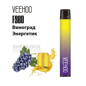 Электронная сигарета VEEHOO F980 2000 (Банан бабл Гам) купить с доставкой в СПб, по России и СНГ. Цена. Изображение №7. 