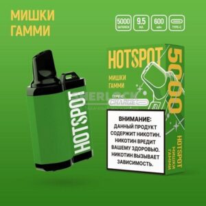 Электронная сигарета HotSpot Charge 5000 (Мишки Гамми) купить с доставкой в СПб, по России и СНГ. Цена. Изображение №35. 