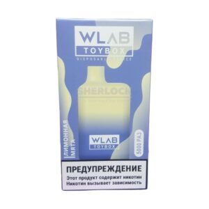 Электронная сигарета WLAB TOYBOX 5000 (Лимонная мята) купить с доставкой в СПб, по России и СНГ. Цена. Изображение №35. 