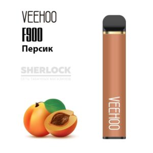 Электронная сигарета VEEHOO F900 1200 (Персик) купить с доставкой в СПб, по России и СНГ. Цена. Изображение №14. 