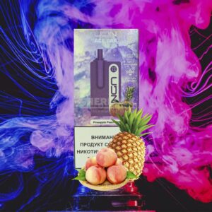 UDN ACE BAR 5000 Pineapple Peach  (Ананас Персик) купить с доставкой в СПб, по России и СНГ. Цена. Изображение №15. 