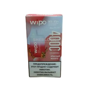 Электронная сигарета WIPO 4000 (Красный мохито) купить с доставкой в СПб, по России и СНГ. Цена. Изображение №15. 