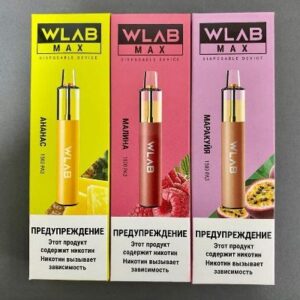 Электронная сигарета WLAB MAX 1500 (Гуава) купить с доставкой в СПб, по России и СНГ. Цена. Изображение №35. 