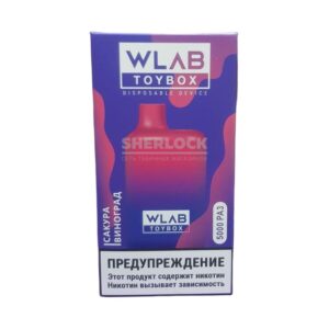 Электронная сигарета WLAB TOYBOX 5000 (Сакура Виноград) купить с доставкой в СПб, по России и СНГ. Цена. Изображение №14. 