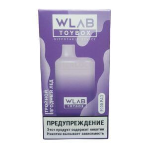 Электронная сигарета WLAB TOYBOX 5000 (Тройной ягодный лёд) купить с доставкой в СПб, по России и СНГ. Цена. Изображение №35. 