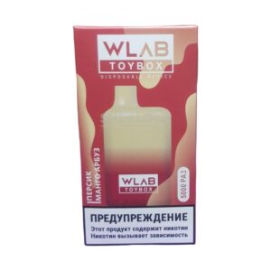 Электронная сигарета WLAB TOYBOX 5000 (Персик манго арбуз) купить с доставкой в СПб, по России и СНГ. Цена. Изображение №13. 