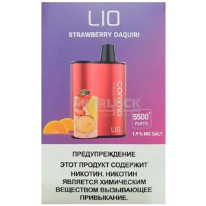 iJoy Lio Comma 5500 Strawberry DAQUIRI (Клубничный Дайкири) купить с доставкой в СПб, по России и СНГ. Цена. Изображение №10. 
