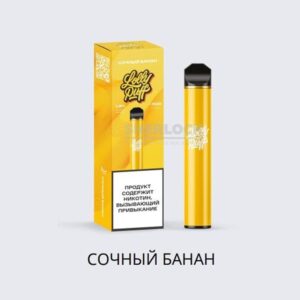 Электронная сигарета LOLLY PUFF 1500 (Банан) купить с доставкой в СПб, по России и СНГ. Цена. Изображение №14. 